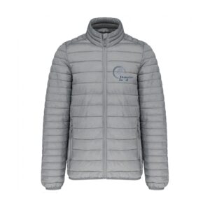 DOUDOUNE AVEC MANCHES (homme) - Centre équestre Domaine du Val - Gris chiné - K6120