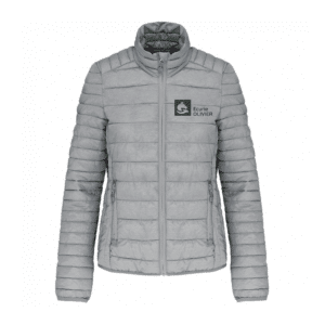 DOUDOUNE AVEC MANCHES (femme) - Ecurie Olivier – Gris chiné - K6121