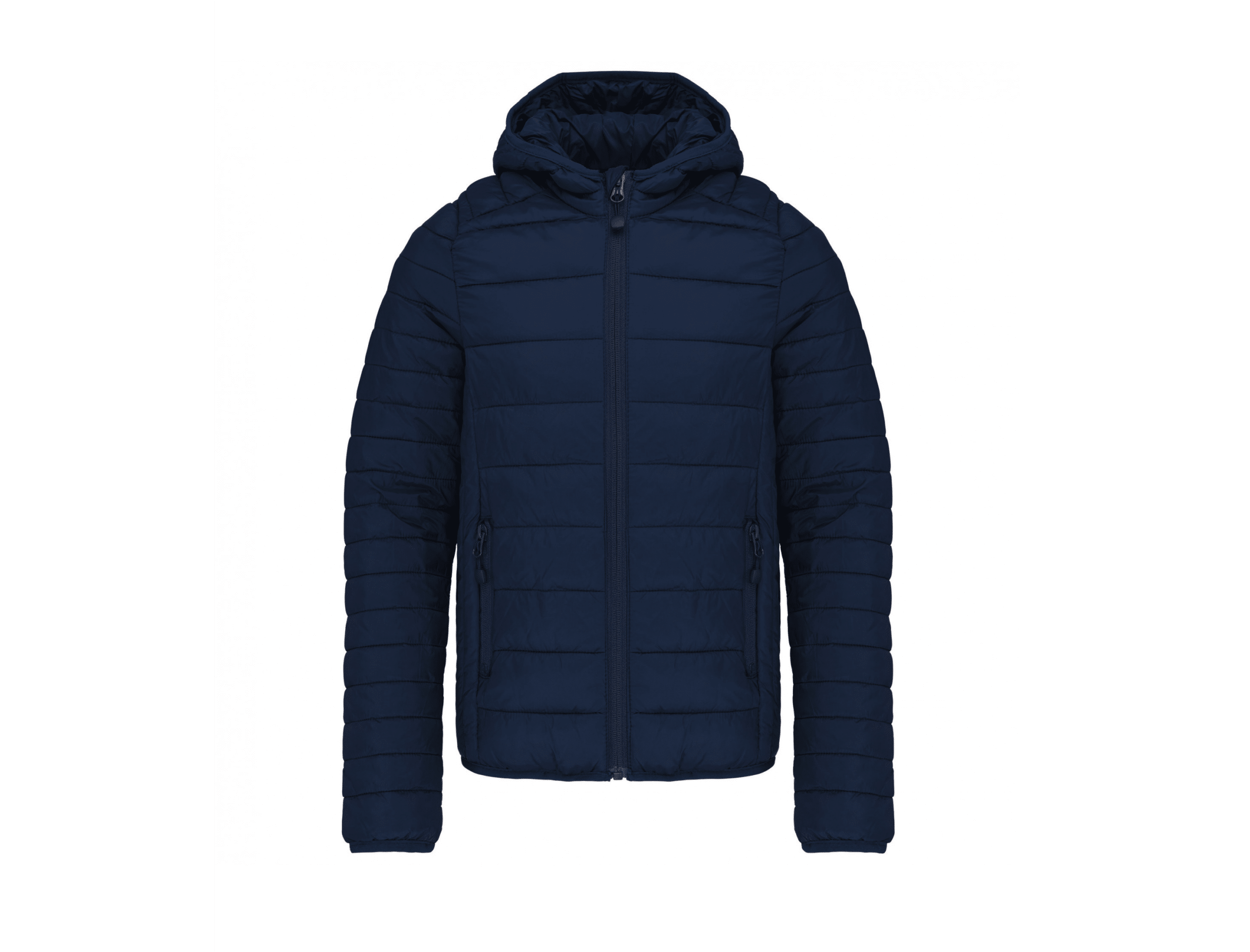 DOUDOUNE AVEC MANCHES ET CAPUCHE (enfant) - AUZELLES EQUITATION - Navy - K6112