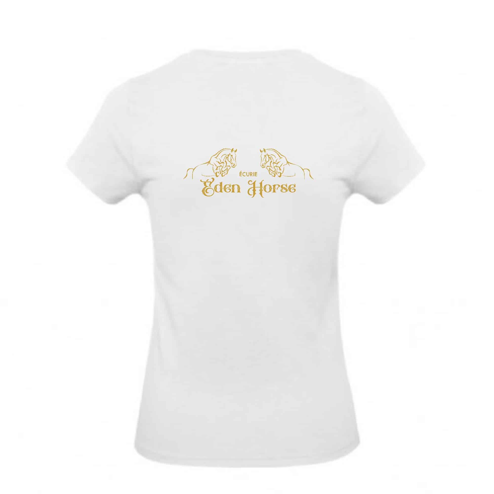 T-SHIRT (femme) - ÉDEN HORSE (13) - BC04T – Image 5
