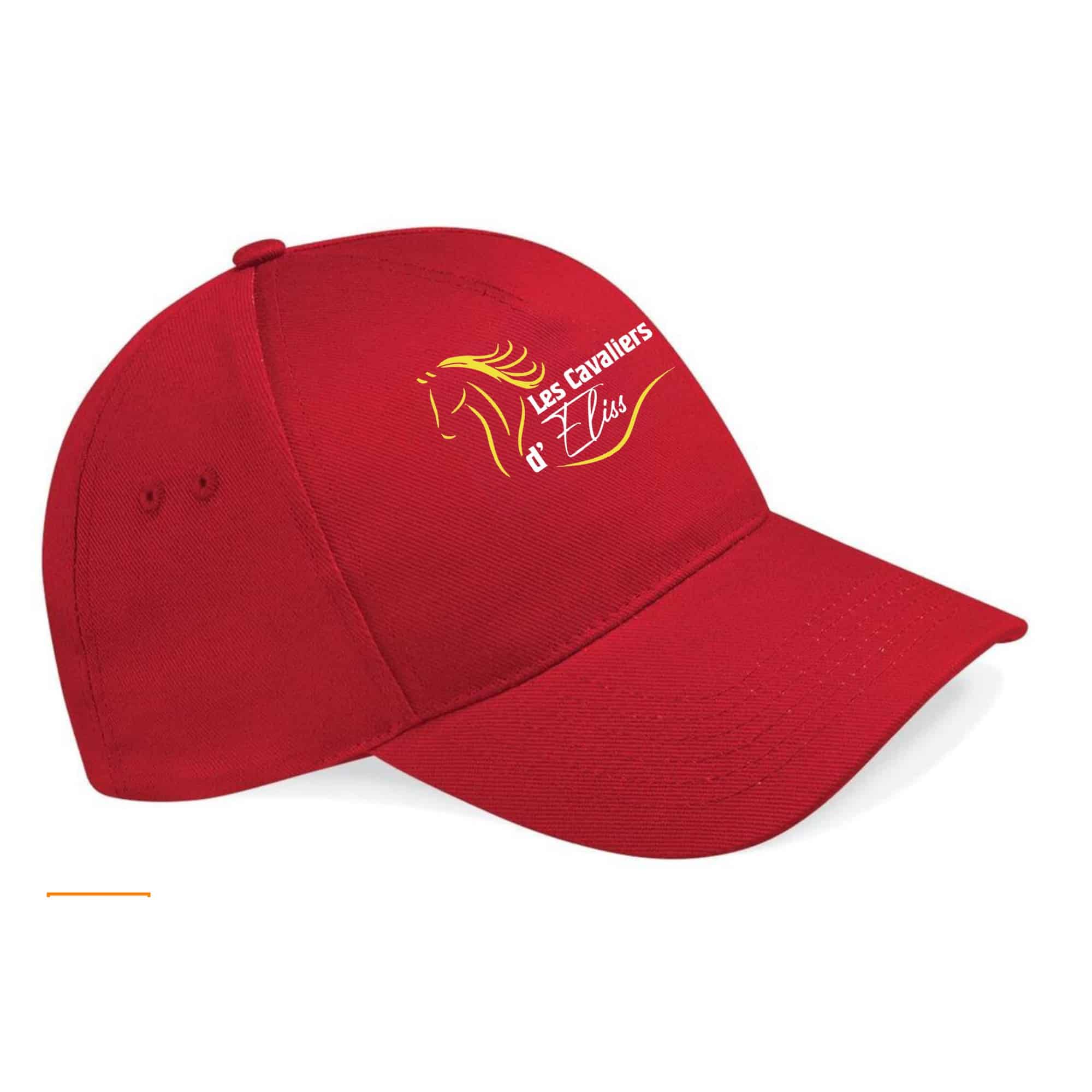CASQUETTE - Cavaliers d'eliss - Rouge - BF015