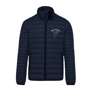 DOUDOUNE AVEC MANCHES (homme) - ECURIE ENJOY PARADISE - Navy - K6120