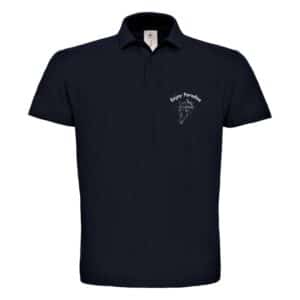 POLO premium (enfant) - ECURIE ENJOY PARADISE - Navy - K249