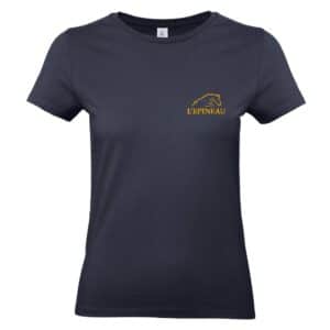 T-SHIRT (femme) - Centres équestres de L’épineau - Navy - BC04T
