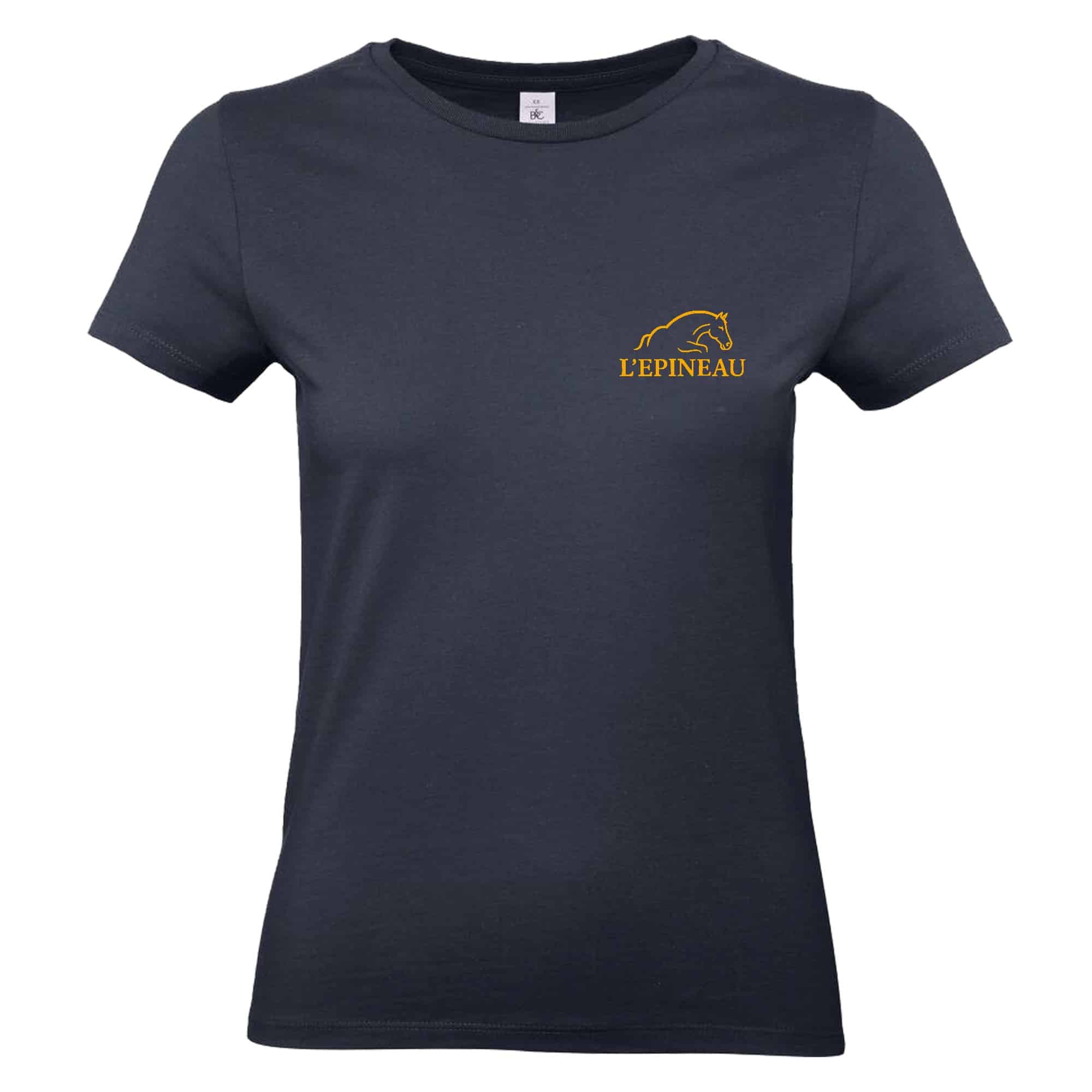 T-SHIRT (femme) - Centres équestres de L’épineau - Navy - BC04T