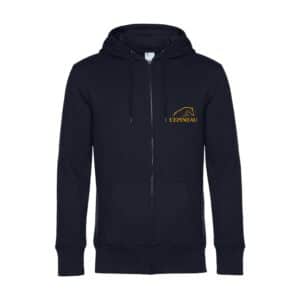 SWEAT ZIPPÉ (enfant) - Centres équestres de L’épineau - Navy - K455
