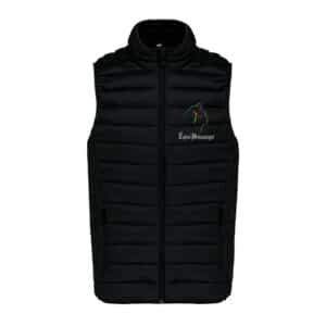 DOUDOUNE SANS MANCHES (enfant) - Équimassage - Noir - K6115