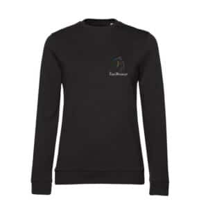 SWEAT COL ROND (enfant) - Équimassage - Noir - ID332K