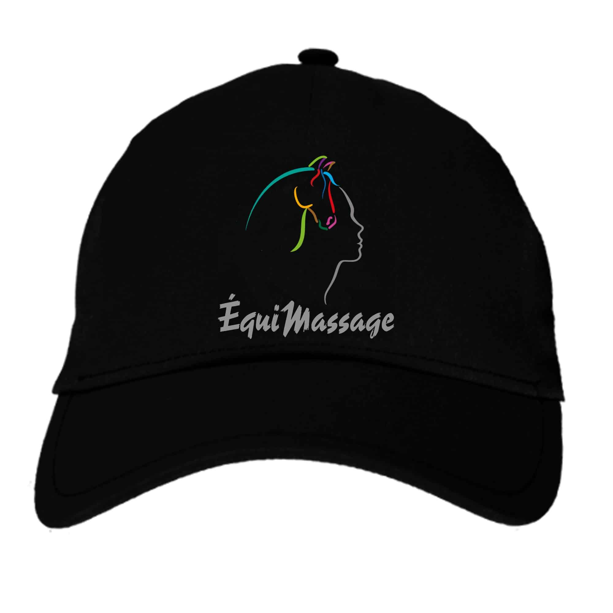 CASQUETTE - Équimassage - Noir - BF015