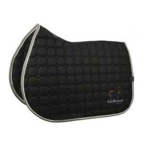 Tapis de selle Equithème "Orion" - Équimassage - Noir - 20477