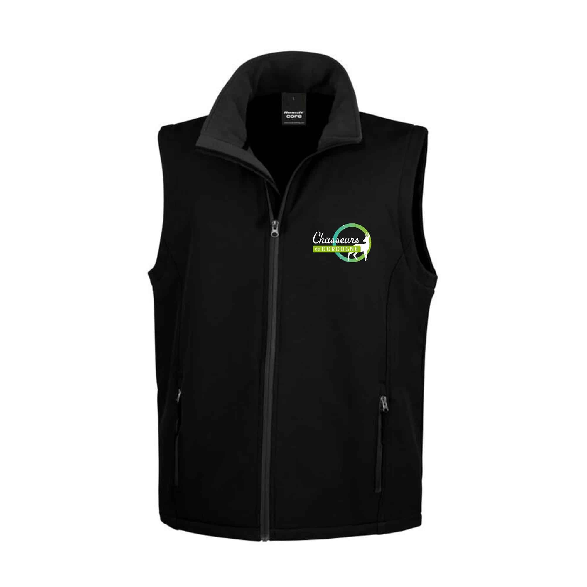 SOFTSHELL SANS MANCHE (homme) – FDC 24 - RS232 – Image 4