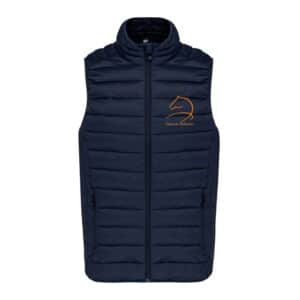 DOUDOUNE SANS MANCHES (enfant) - Ecurie des Galopins - Navy - K6115