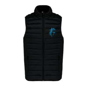 DOUDOUNE SANS MANCHES (enfant) - Poney club et élevage de La Gardiole - Noir - K6115