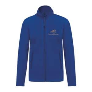 Veste micropolaire zippée (homme) – Haras de Ginestoux – K911