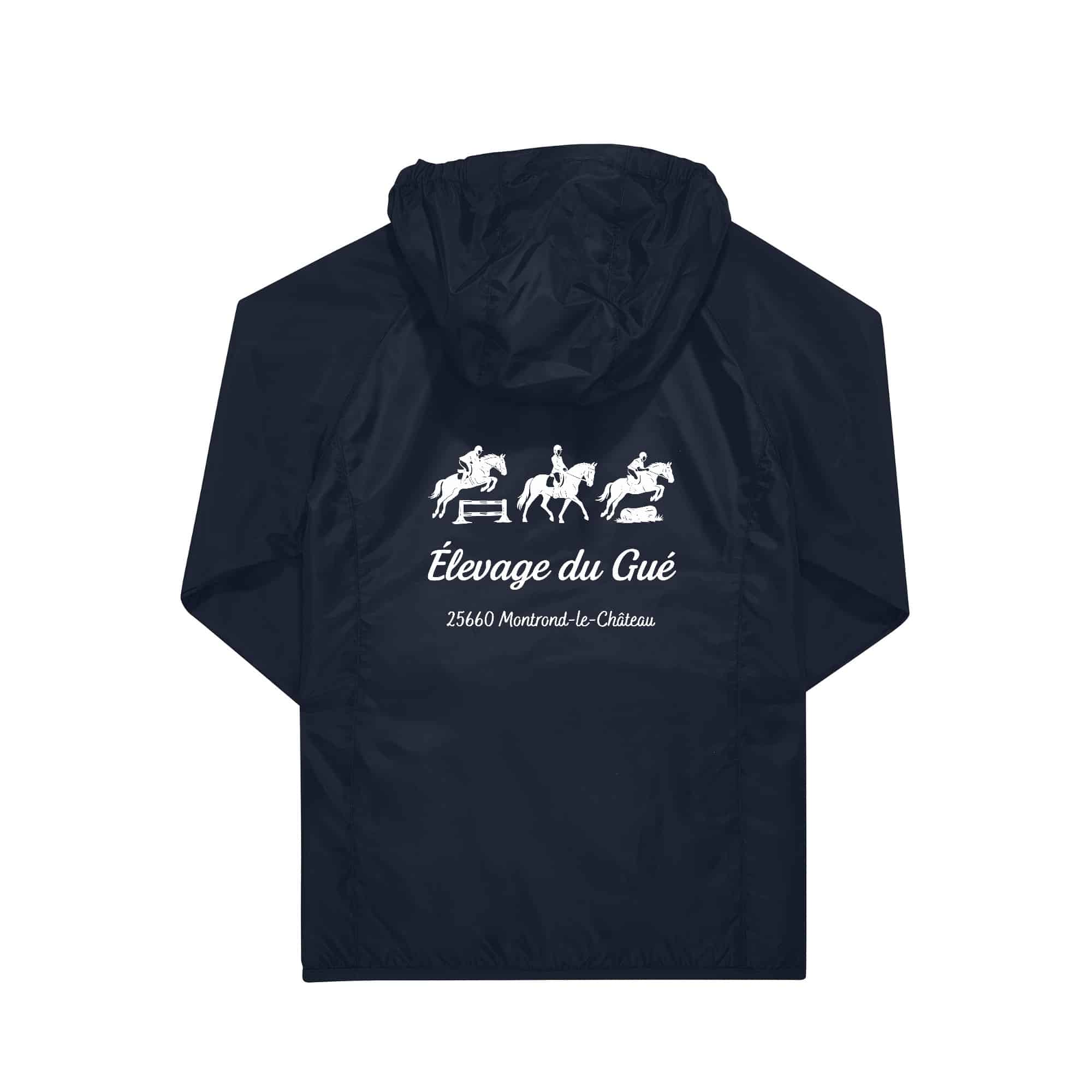 COUPE-VENT (enfant) - Élevage du Gué - Navy - BC631 – Image 3