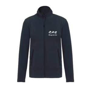 Veste micropolaire zippée (enfant) – Élevage du Gué - Navy – K920