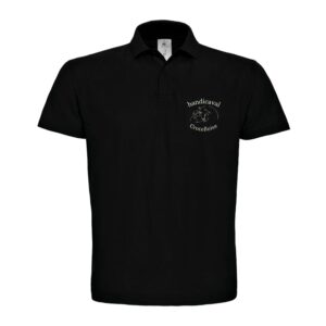 POLO premium (enfant) - ASSOCIATION HANDICAVAL CROTELLOISE - Noir - K249