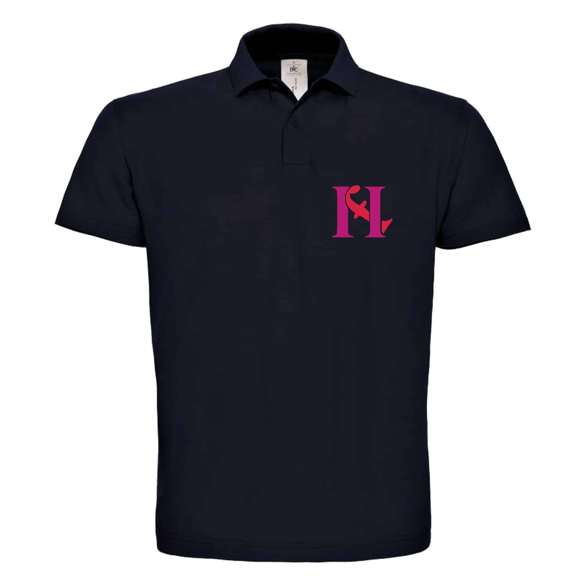 Polo premium (homme) - Hf coaching - Navy - BCU426