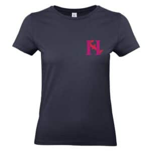 T-Shirt Bio Premium (femme) - Hf coaching - Navy - BC049