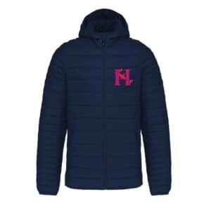 DOUDOUNE AVEC MANCHES ET CAPUCHE (homme) - Hf coaching - Navy - K6110