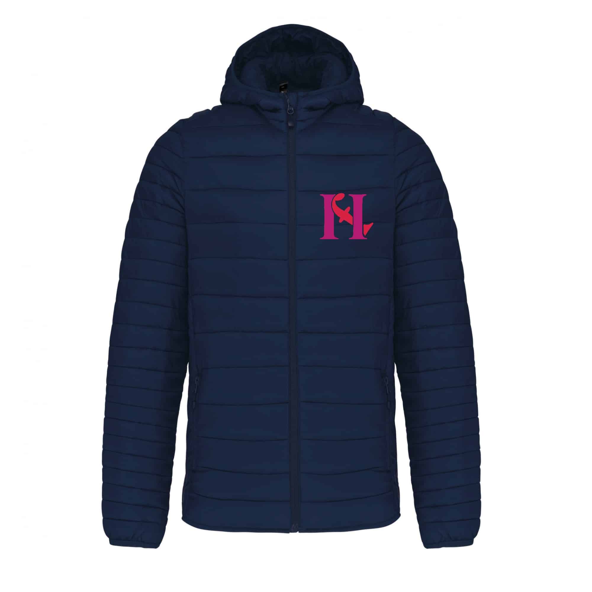 DOUDOUNE AVEC MANCHES ET CAPUCHE (homme) - Hf coaching - Navy - K6110