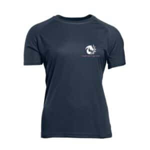 T-Shirt respirant (femme) - Human'Equ'Ain - Navy - PK141