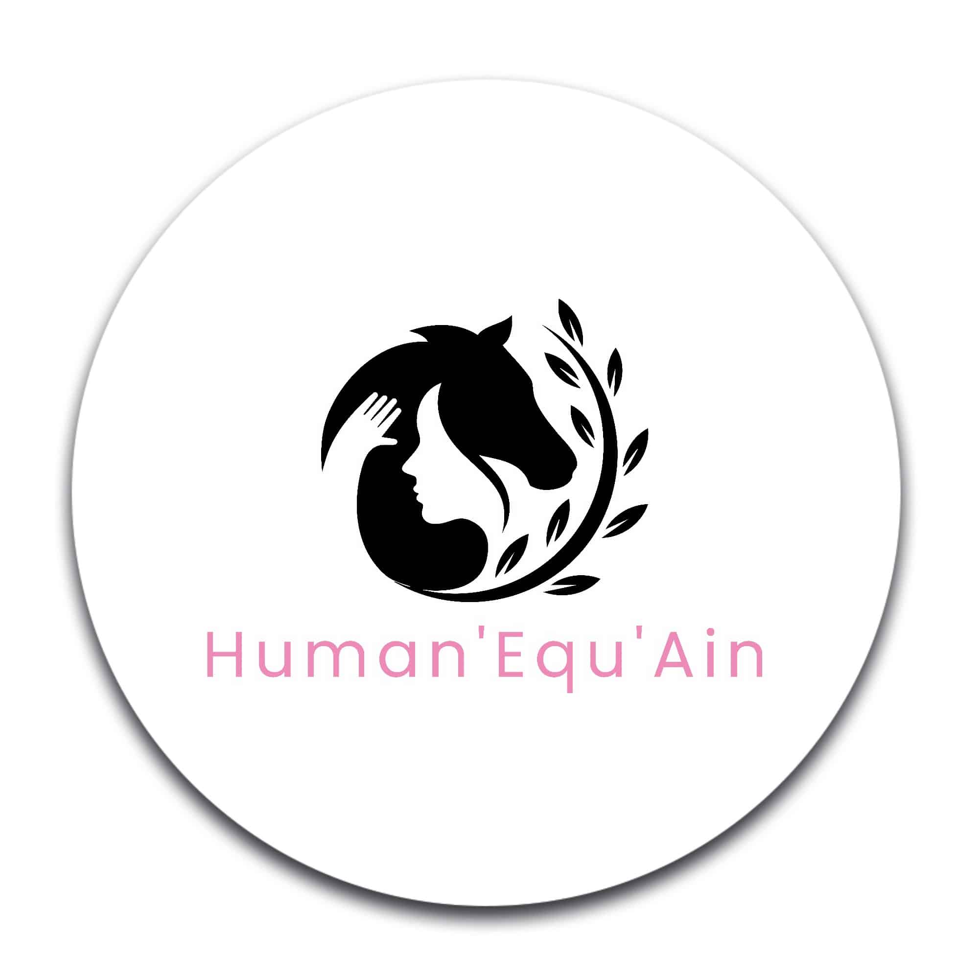 STICKER ROND - Human'Equ'Ain - STI001