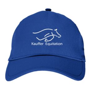 CASQUETTE - Kauffer Equitation - Bleu roi - BF015