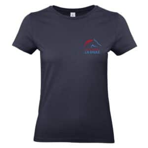 T-Shirt Bio Premium (femme) - SARL CENTRE EQUESTRE BAULOIS - Navy - BC049