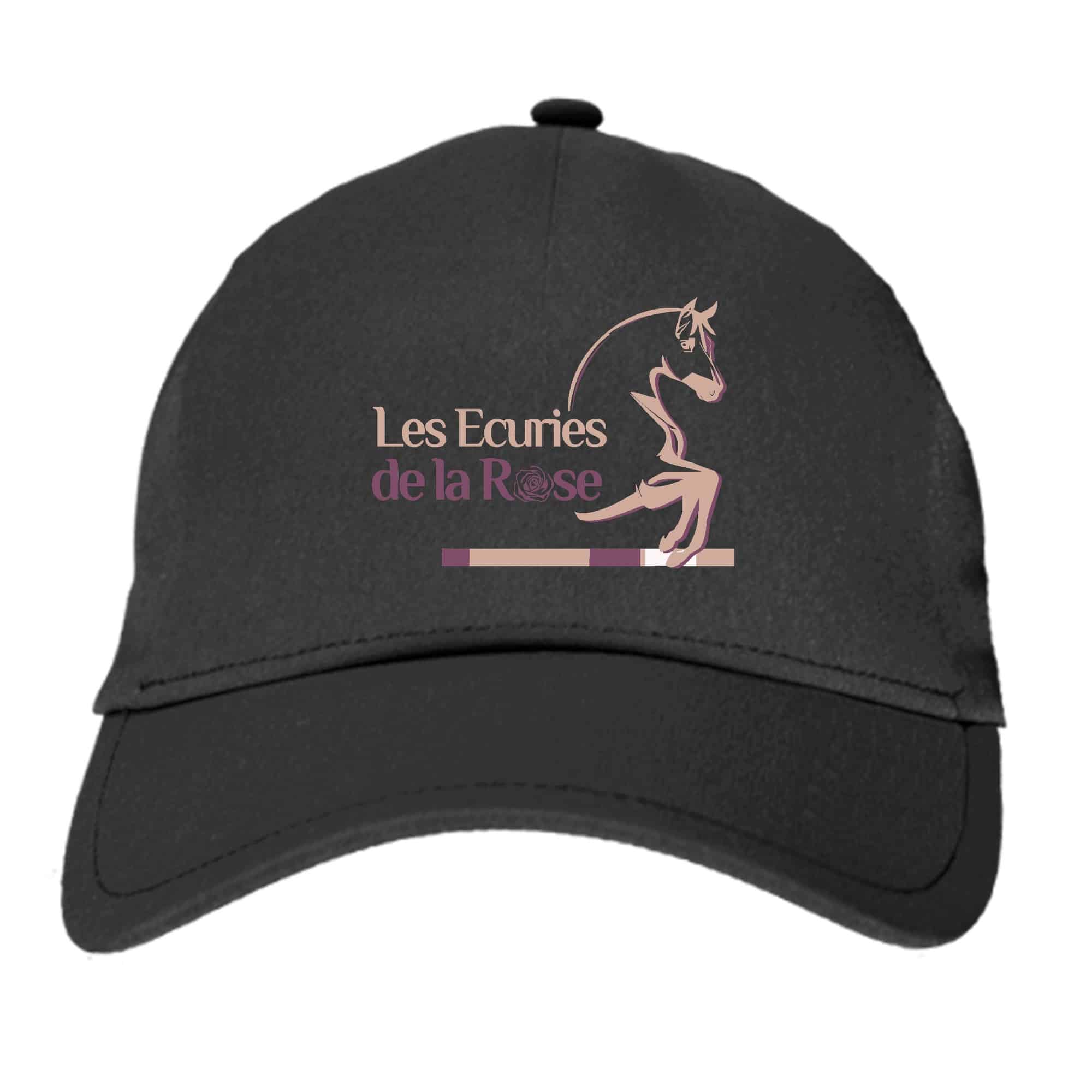 CASQUETTE - Les écuries de la Rose (62) - Gris Anthracite - BF015