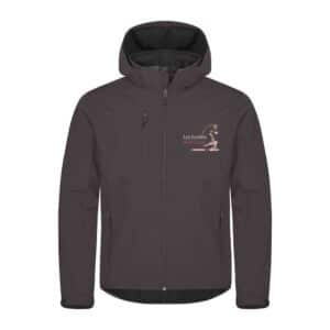 SOFTSHELL "Classic" (homme) - Les écuries de la Rose (62) - Gris Anthracite - 0200912