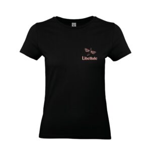 T-SHIRT (femme) - Association équestre Libellule - Noir - BC04T
