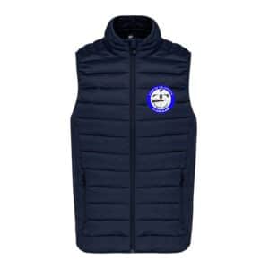 DOUDOUNE SANS MANCHES (enfant) - La Ligne de Mire – Bleu ciel - K6115