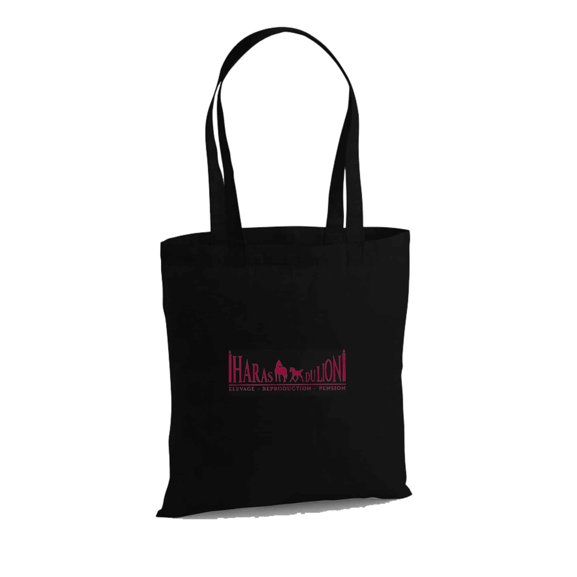 TOTE BAG - Haras du lion - Noir - WM101