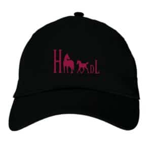 CASQUETTE - Haras du lion - Noir - BF015