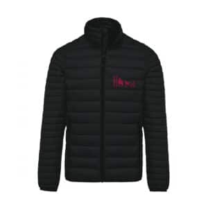 DOUDOUNE AVEC MANCHES (homme) - Haras du lion - Noir - K6120