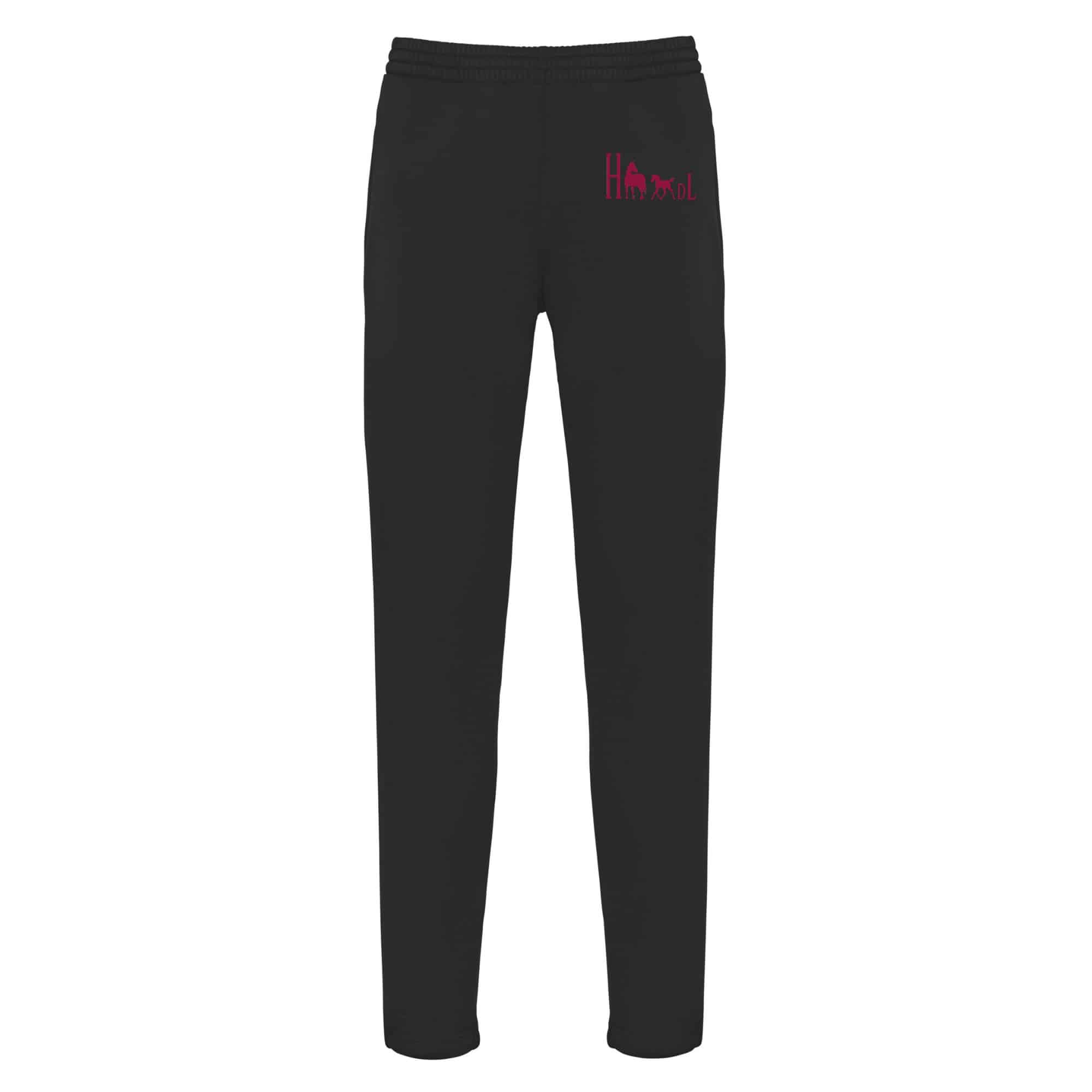 Pantalon de survêtement (unisexe) - Haras du lion - Noir - PA1040