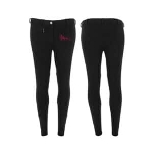 Pantalon d'équitation RIDING WORLD (enfant) - Haras du lion - Noir - 989070