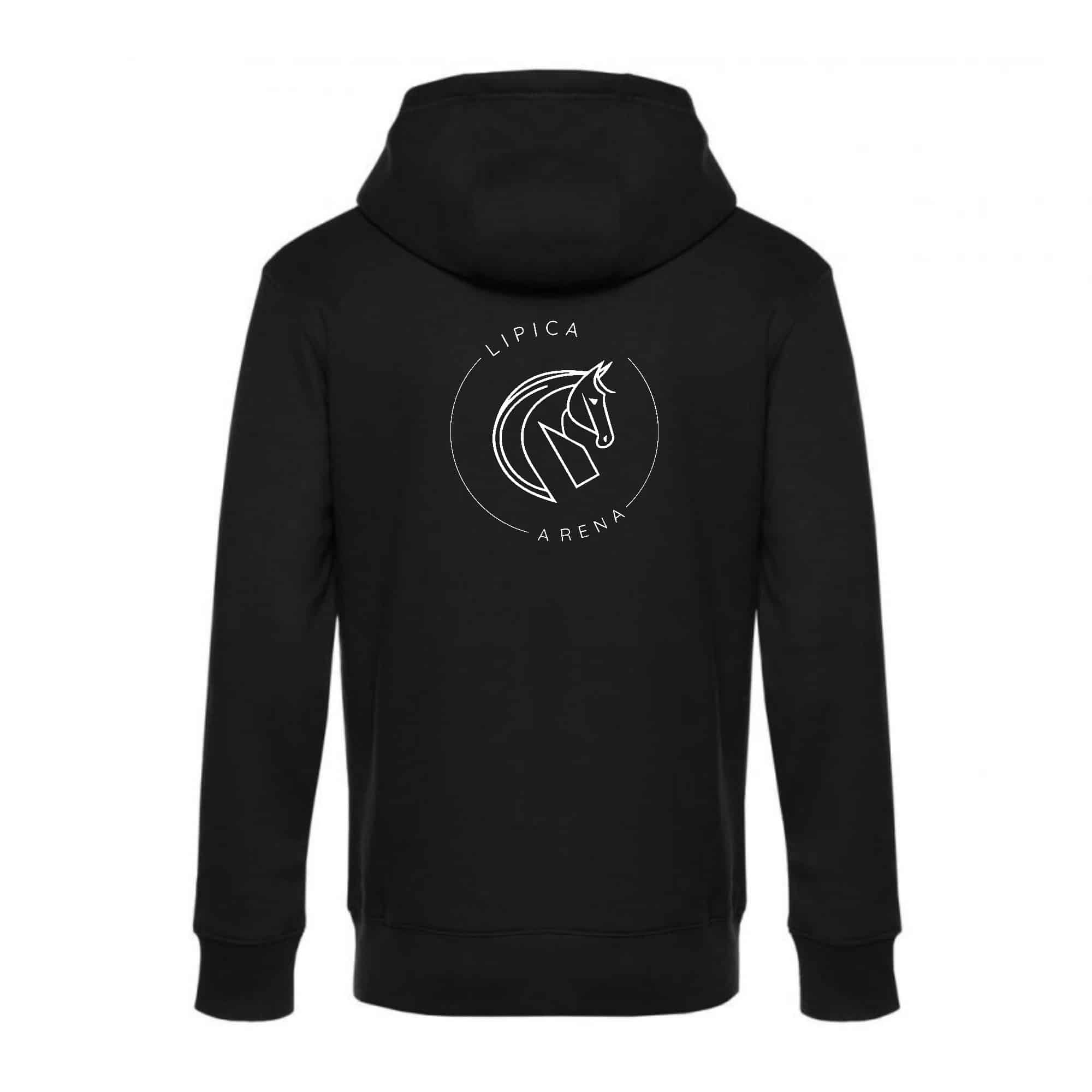 SWEAT ZIPPÉ (enfant) - Lipica Arena - Noir - K455 – Image 3