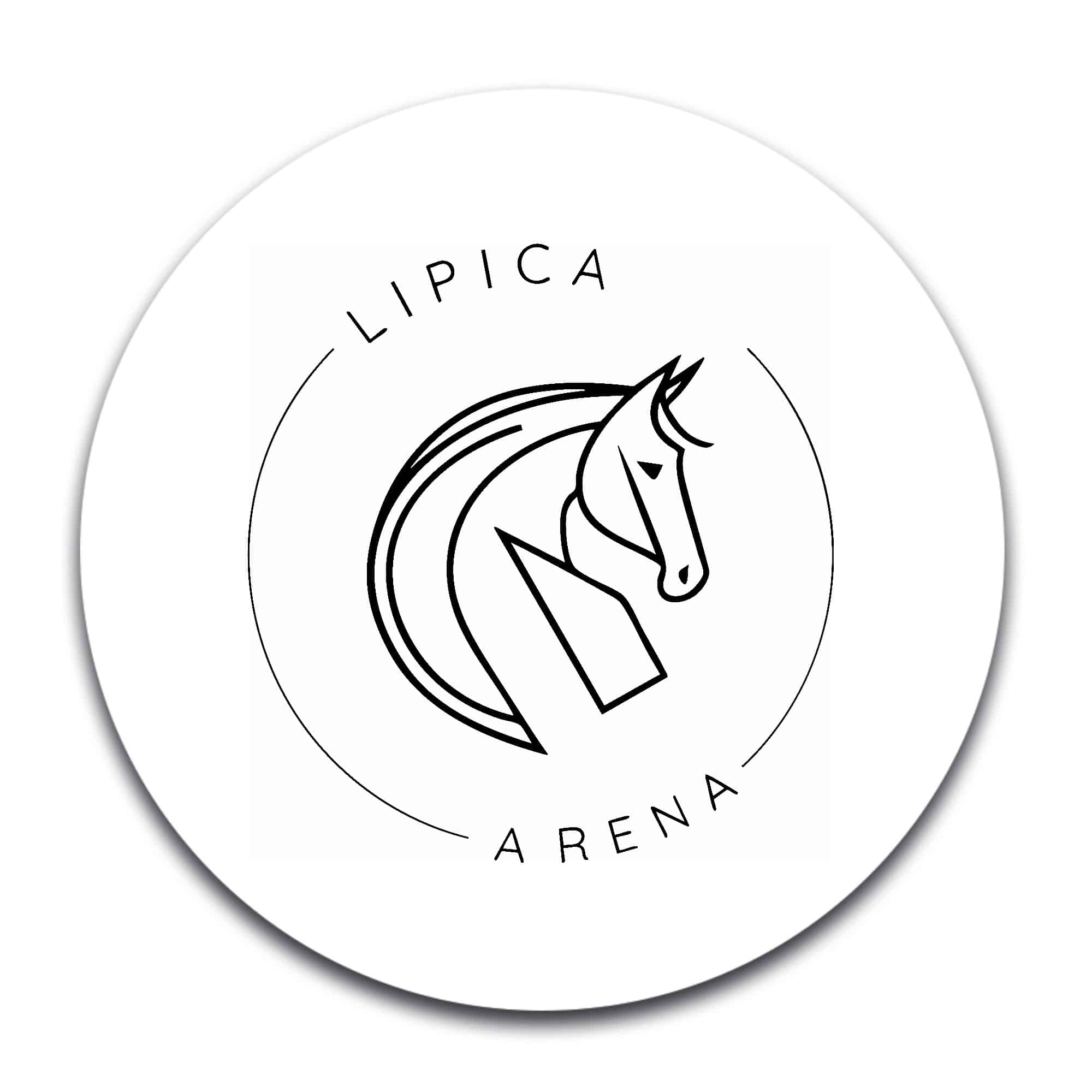 STICKER ROND - Lipica Arena - STI001