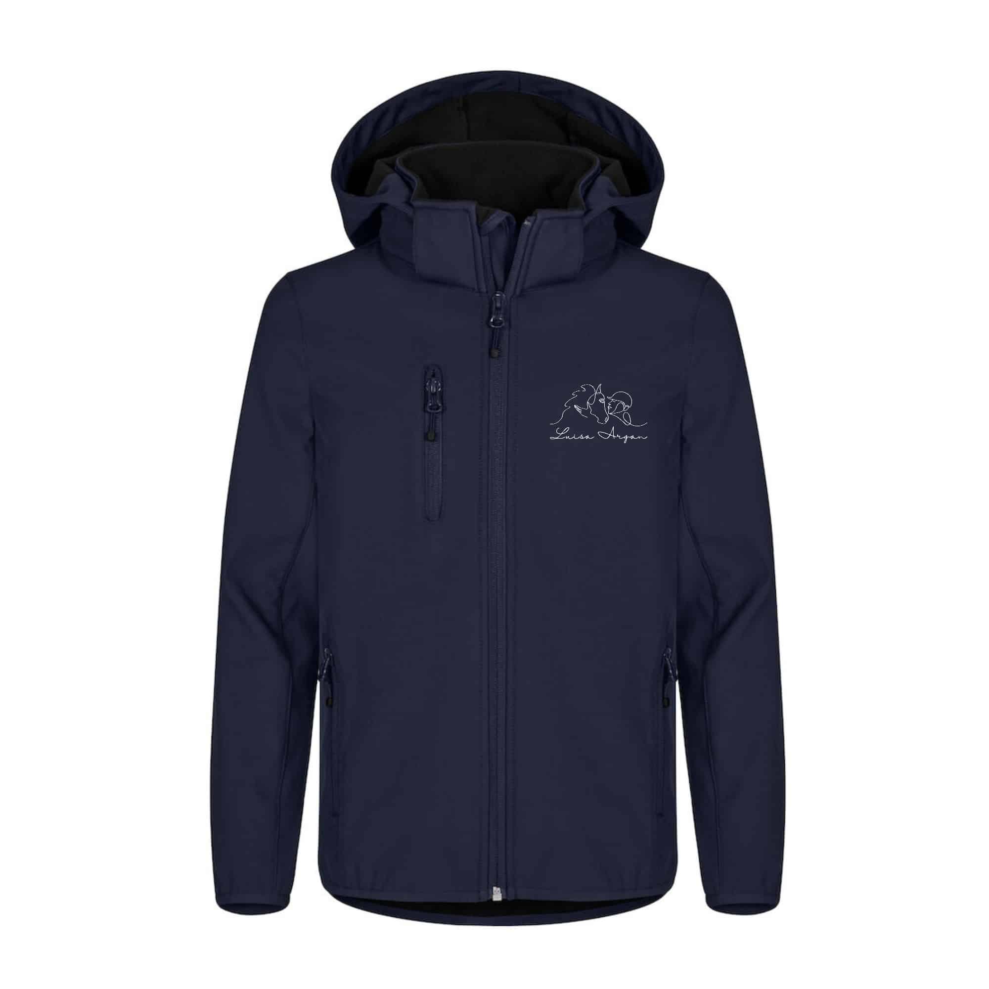 SOFTSHELL ''Classic'' (enfant) - Ecurie luisa argan - Navy - 0200909