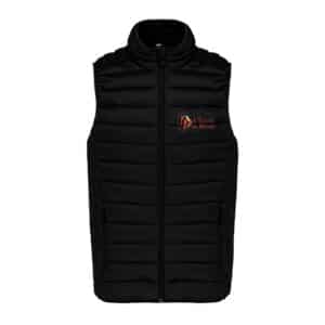 DOUDOUNE SANS MANCHES (femme) - L'ECURIE DU MIROIR - Noir - K6114