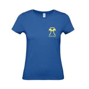 T-SHIRT (femme) - Gaec de molion - Bleu roi - BC04T
