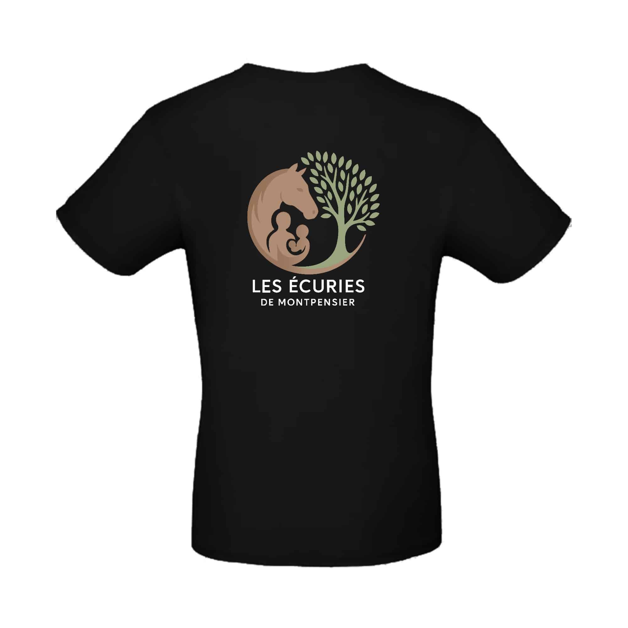 T-SHIRT (enfant) - Les Écuries de Montpensier - BC03TK – Image 3