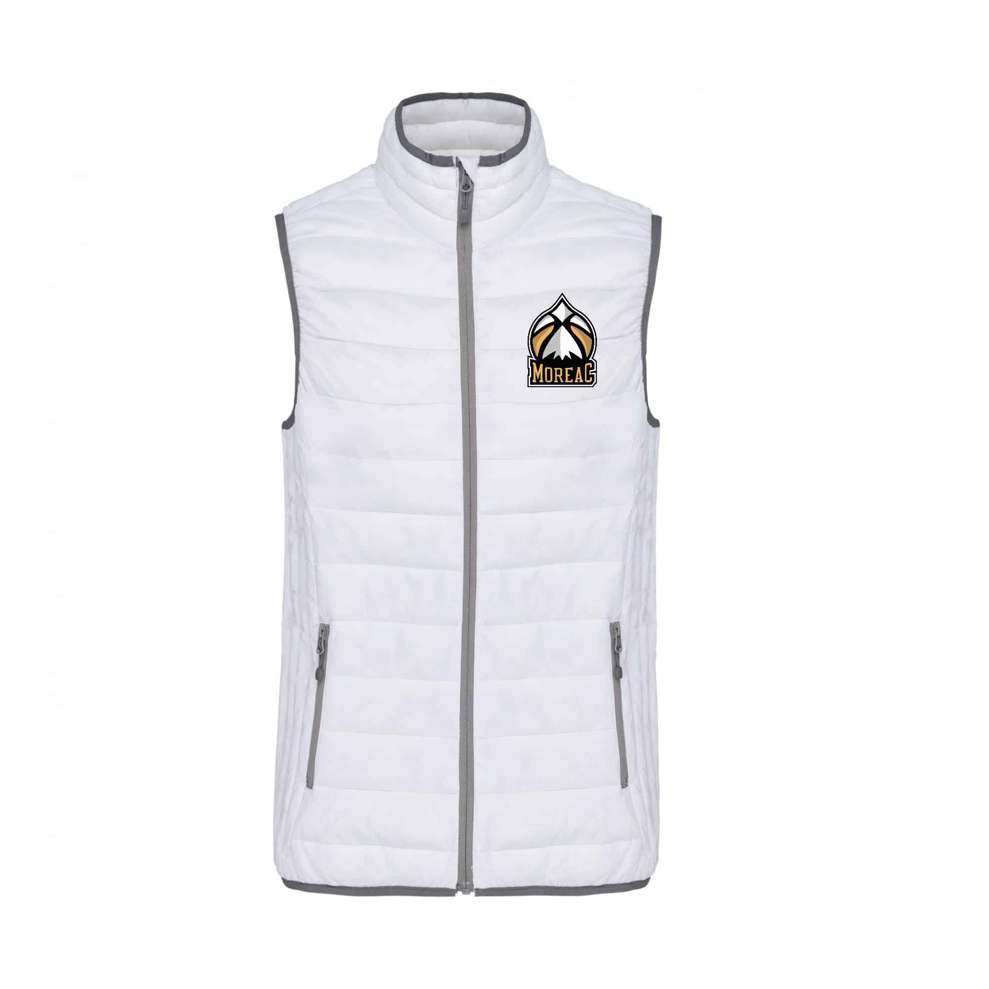 DOUDOUNE SANS MANCHES (homme) - Basket Club Moréac - K6113