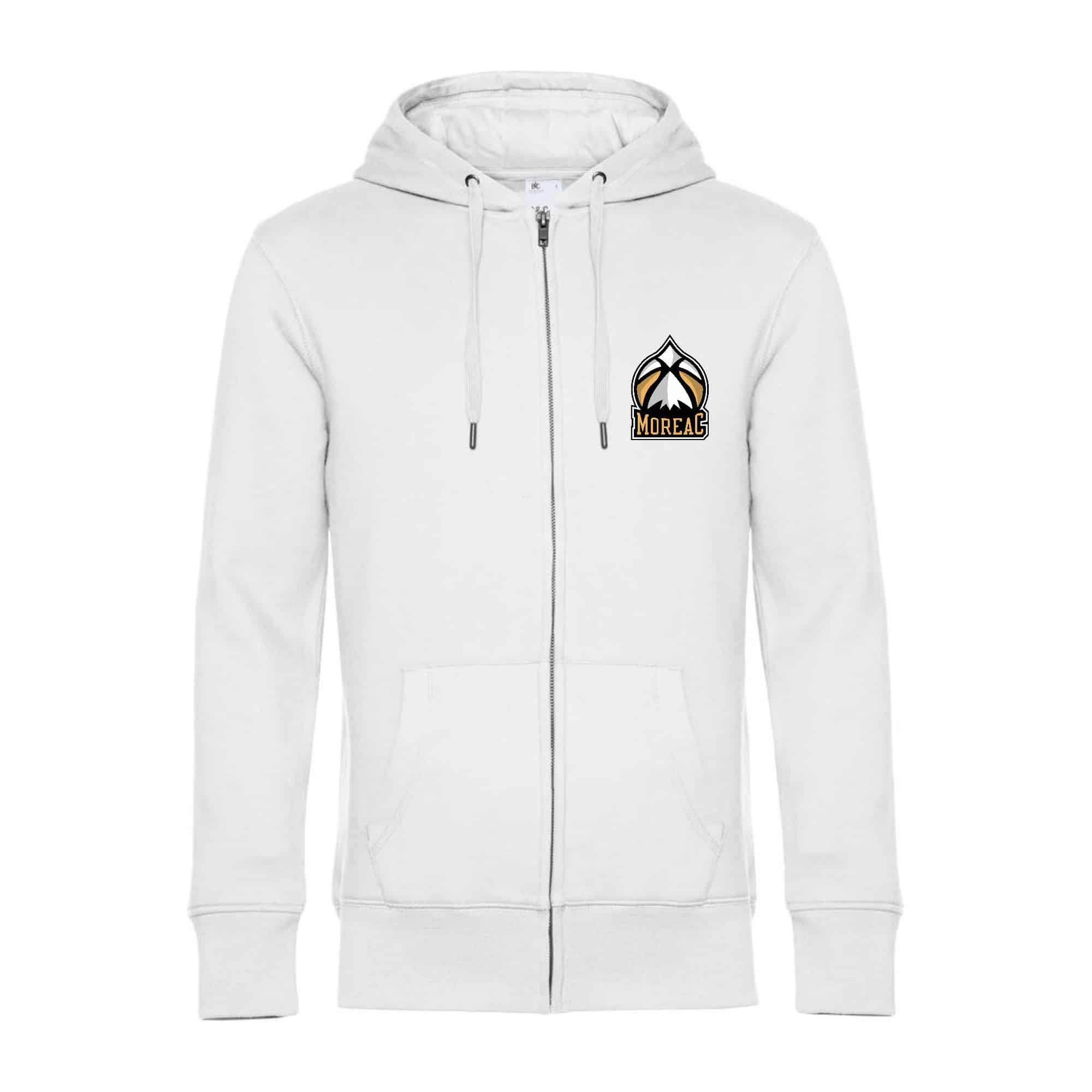 SWEAT ZIPPÉ (enfant) - Basket Club Moréac - K455 – Image 4