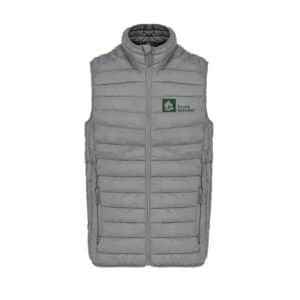 DOUDOUNE SANS MANCHES (homme) - Ecurie Olivier - Gris chiné - K6113