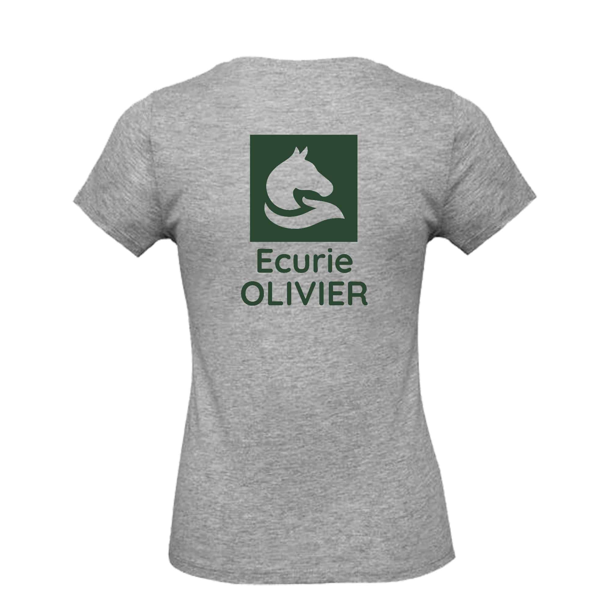 T-SHIRT (femme) - Ecurie Olivier - BC04T – Image 5