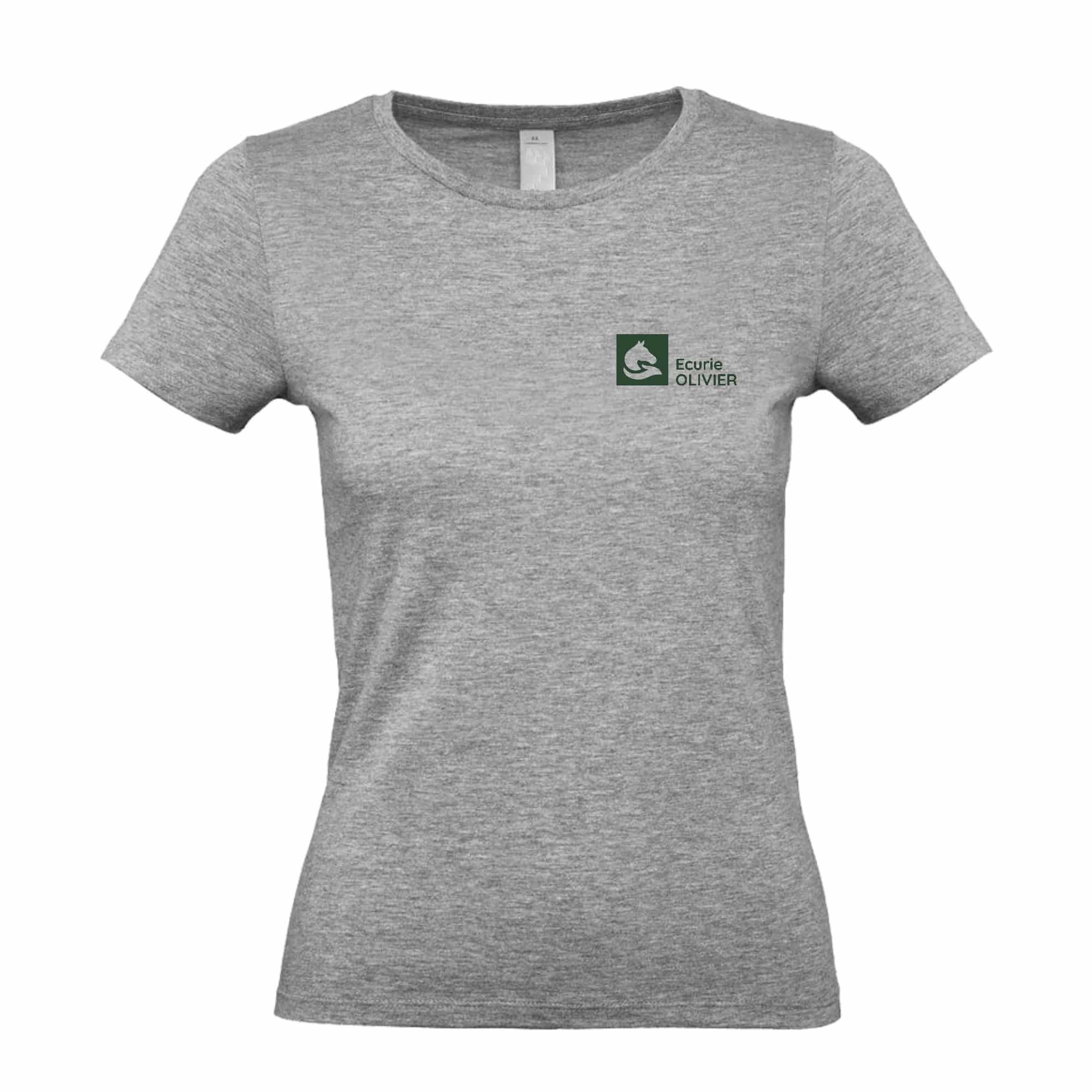 T-SHIRT (femme) - Ecurie Olivier - BC04T – Image 4