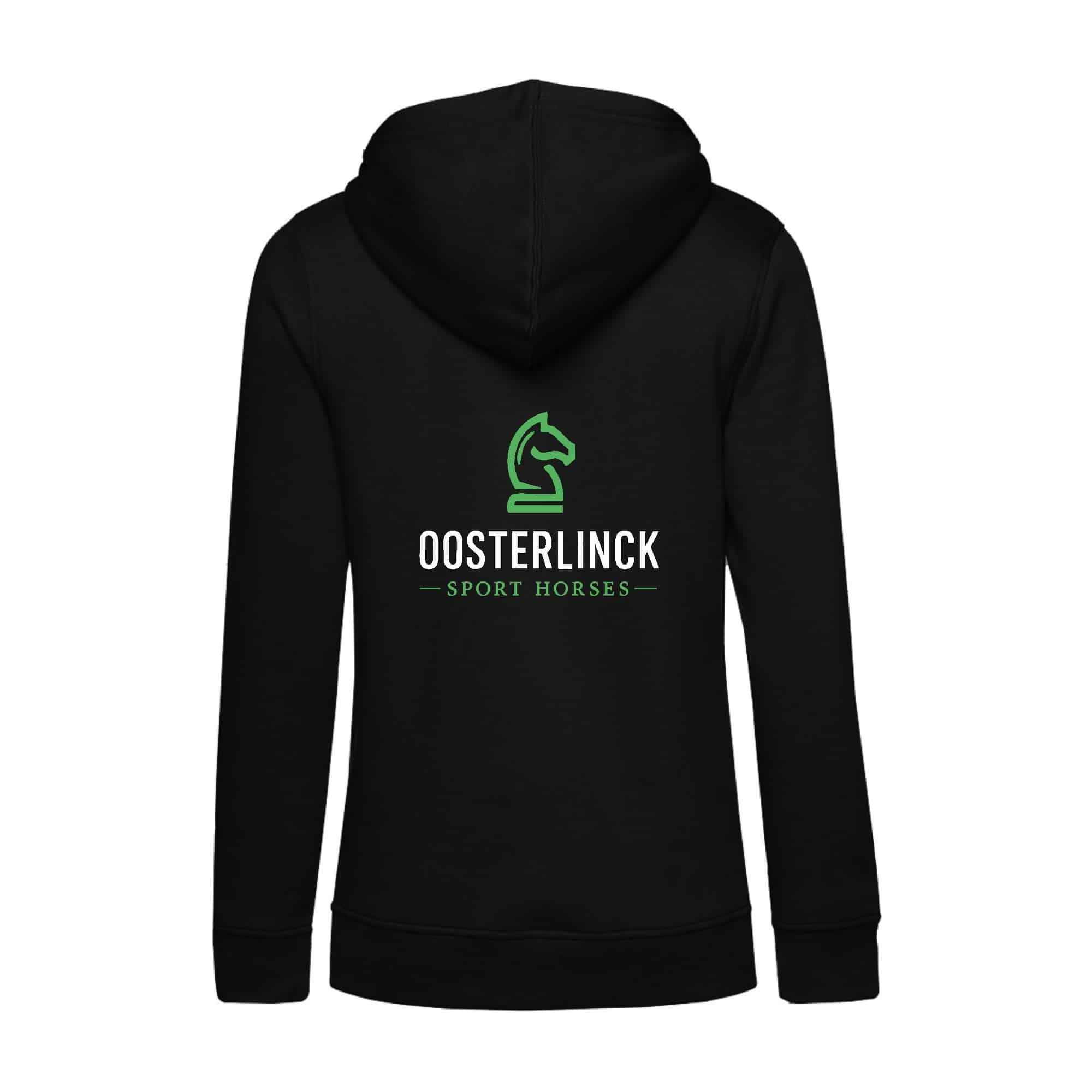 SWEAT A CAPUCHE (femme) – Guillaume Oosterlinck - Noir - BCW34B – Image 3